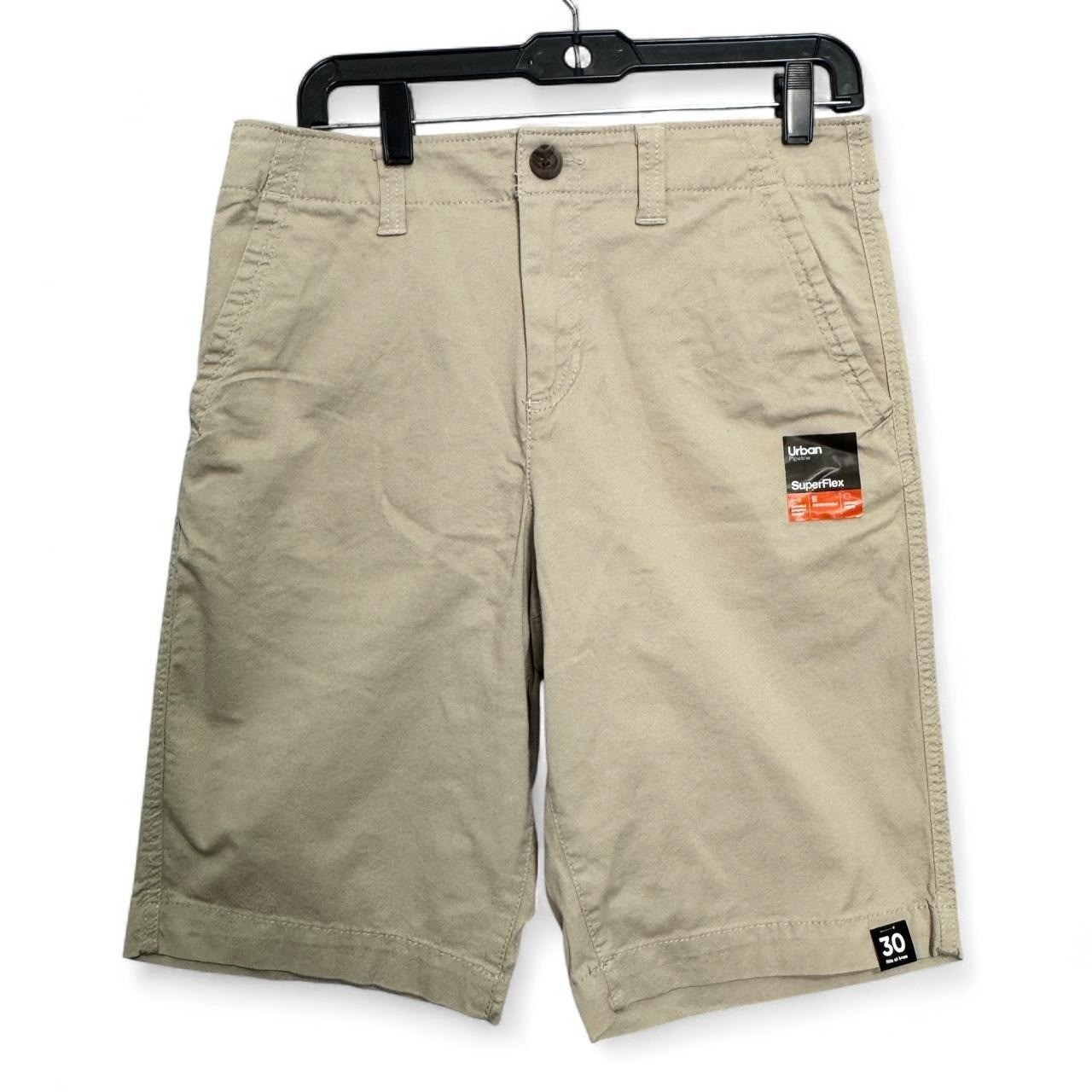 Urban Pipeline Men's 30 Superflex Flat Front Shorts Feather Gray Nwt Preppy Dad — image 2 of 8